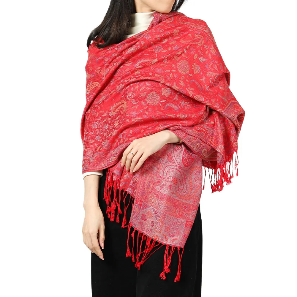 Shawl With Female Spring And Autumn Ethnic Wind Cloak, Long Scarf, Cheongsam With Air-Conditioned Room Collar, Tibet Yunnan Cloak