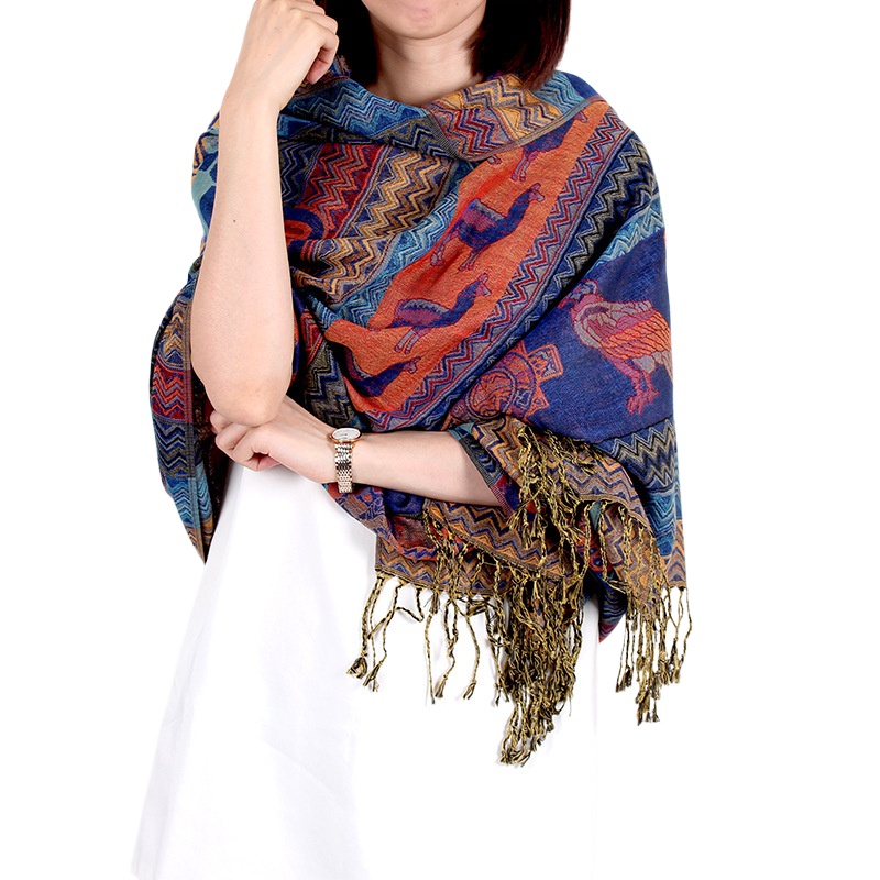 Customized Spring And Autumn Scarf Shawl Women'S Long Scarf Various Fabric Colors Available Shawl Customized Manufacturer Supply