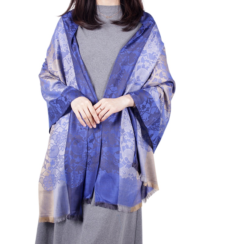 Short Beard Jacquard Scarf Fashion Ethnic Style Multi-Color Optional Scarf Shawl Spring And Autumn Cotton Fashion Accessories