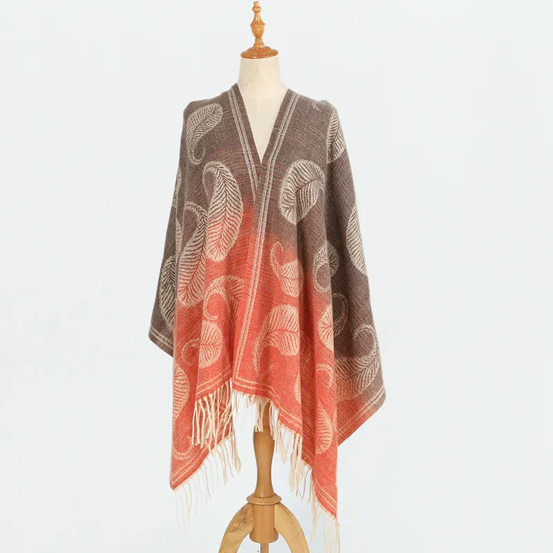 Korean Version Of Women'S Wool Scarf In Autumn And Winter, Air Conditioning In Summer, Thickened Blanket, Double-Sided Cashmere Shawl